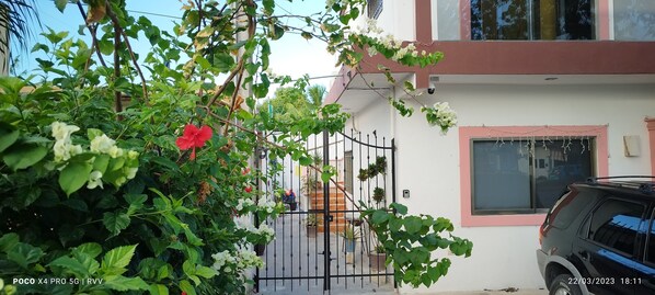 Overnattingsstedets uteområder