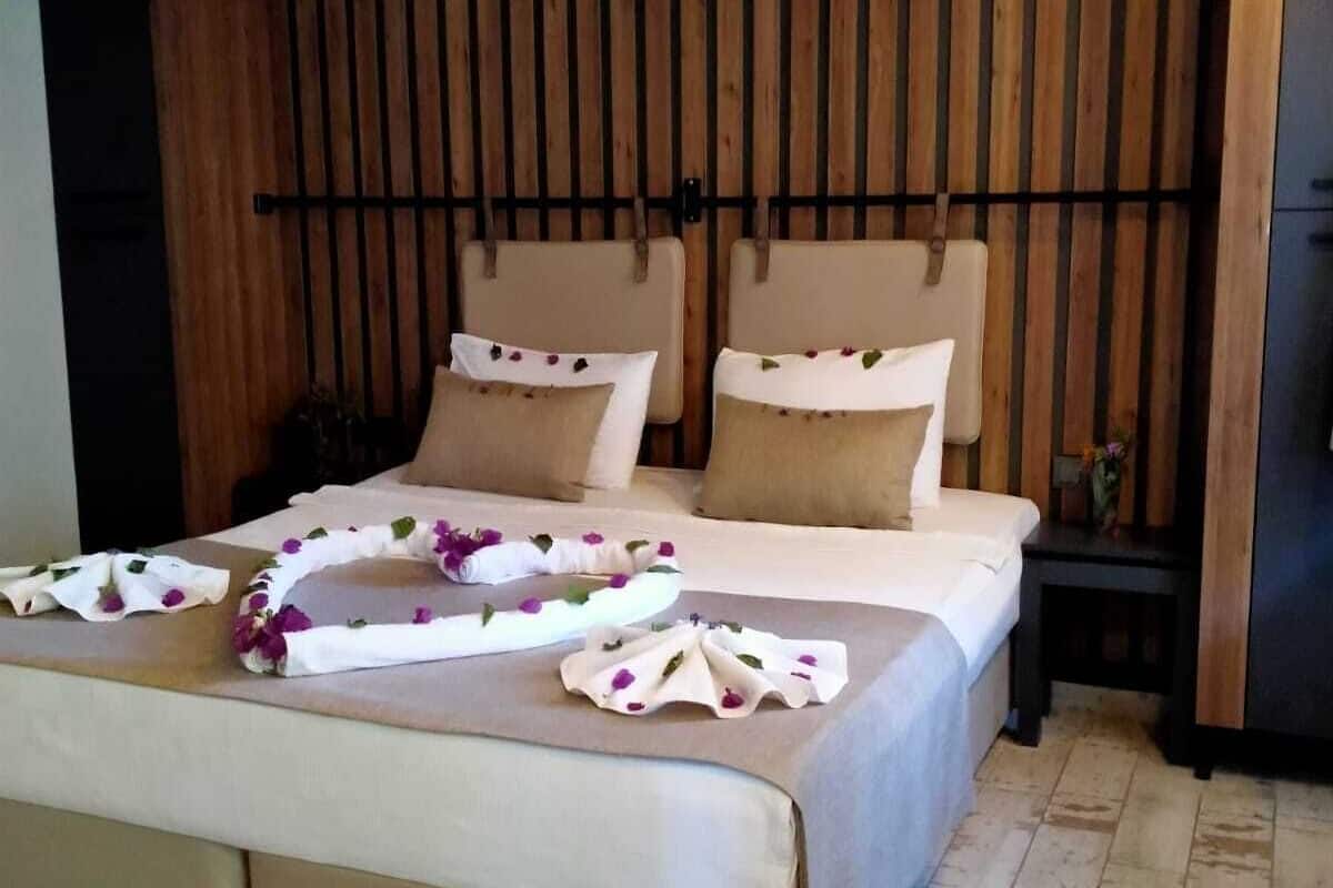 1 bilik tidur, cadar kapas Mesir, peralatan tempat tidur premium