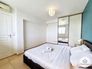 1 bedroom, iron/ironing board, free WiFi, bed sheets