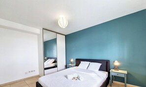 1 bedroom, iron/ironing board, free WiFi, bed sheets