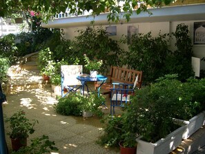 Appartement, 2 chambres, fumeurs, balcon | Enceinte de l’hébergement