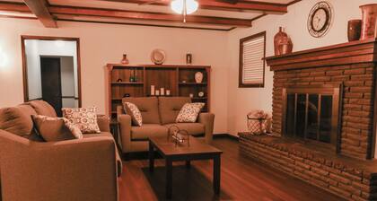 Quiet, 4-bed home with a park view.