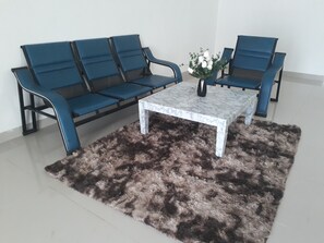 Sitteområde i lobbyen