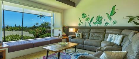 Appartement, 2 slaapkamers | Woonruimte | Smart-tv