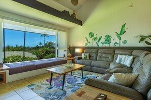 Condo, 2 Bedrooms | Living area | Smart TV - Palms At Wailea 2104 2 Bedroom Condo (Kihei)