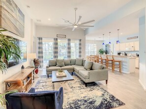 Smart-TV, Videospiele, DVD-Player, Tischfußball