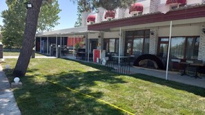 Voorkant van accommodatie