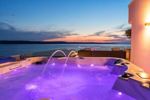 Villa, 3 Bedrooms, Balcony, Ocean View | Terrace/patio - Villa Four Seasons Ljubac Seaside (Razanac)