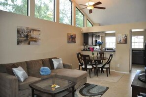 Living area - Charming 2BR-2BA by BlueBarrelHomes (Chandler)