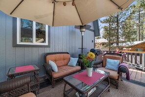 Basic Cabin | Terrace/patio - Bear PAC Hideout (Big Bear Lake)