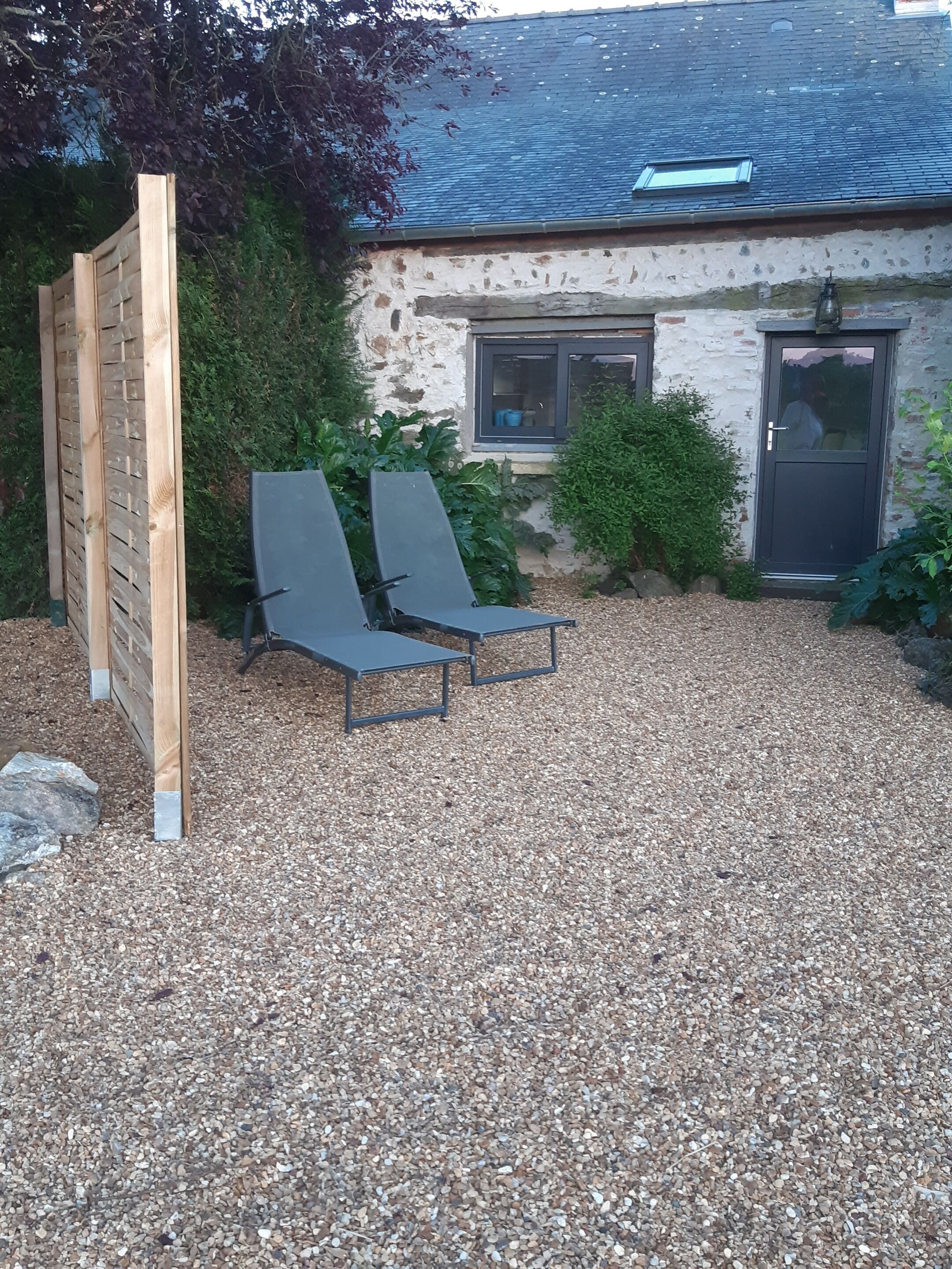 Enceinte de l’hébergement