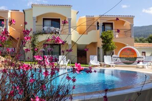 Appartement, 2 chambres, balcon, vue océan | Piscine