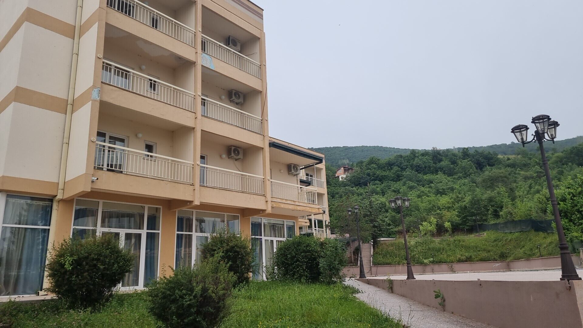 Fassade der Unterkunft