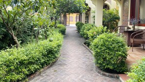 Familie-bungalow | Terrasse/patio