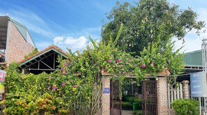 Majoituspaikan julkisivu