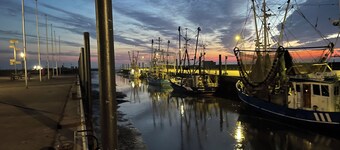 Cozy vacation apartment with dike view in Wremen