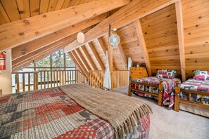 Basic-Ferienhütte | 2 Schlafzimmer, kostenloses WLAN