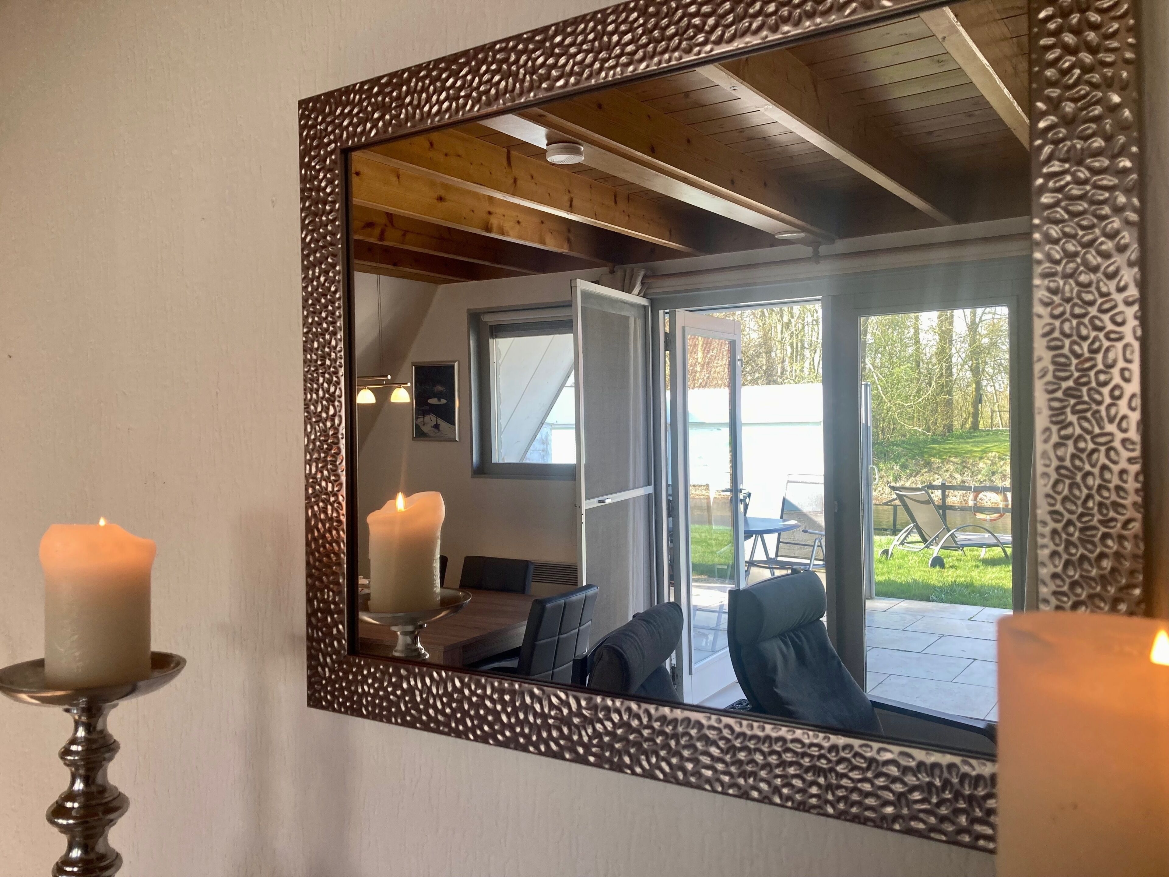 Bungalow, 3 slaapkamers, terras, uitzicht op tuin | Interieur