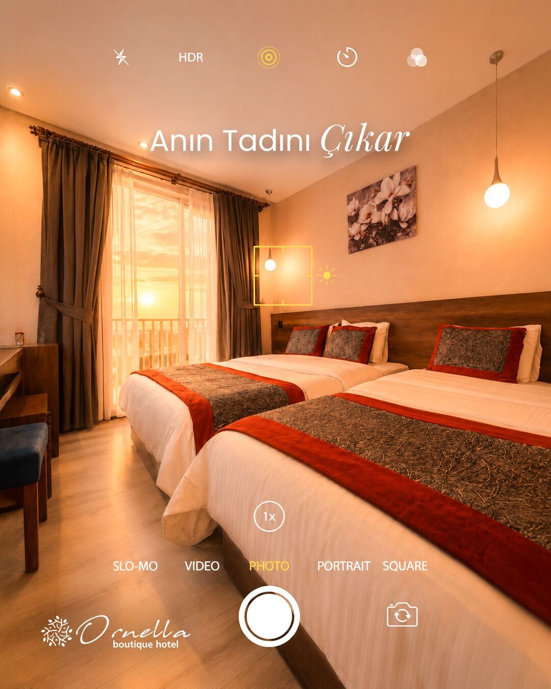 Chambre Élite, 1 lit double, vue sur la mer | Literie de qualité, fer et planche à repasser, accès au Wi-Fi (inclus)