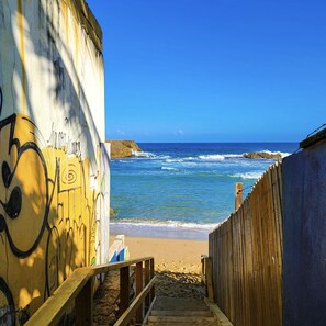 Am Strand, Strandtücher