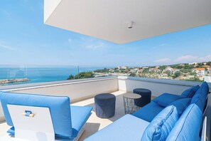 Villa - 3 soveværelser - handicapvenligt - balkon | Terrasse/gårdhave