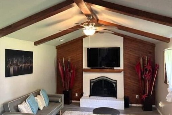 Televisor intel·ligent i llar de foc