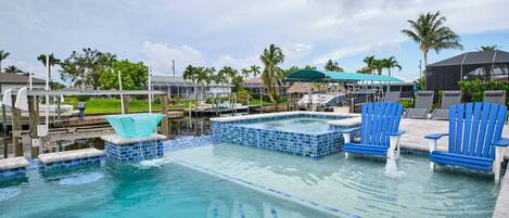 Udendørs pool, opvarmet pool