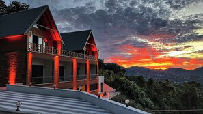 Fassade der Unterkunft