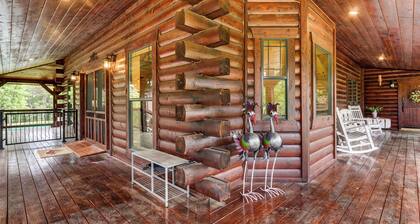 Sleeps 18 Premium Immersive Experience @ Upscale Luxury LogVilla ~ Hot Springs