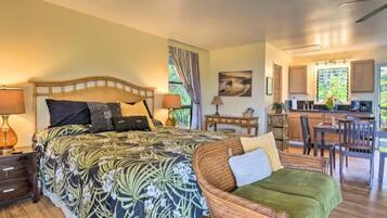 1 makuuhuone, silitysrauta/-lauta, Wi-Fi, vuodevaatteet