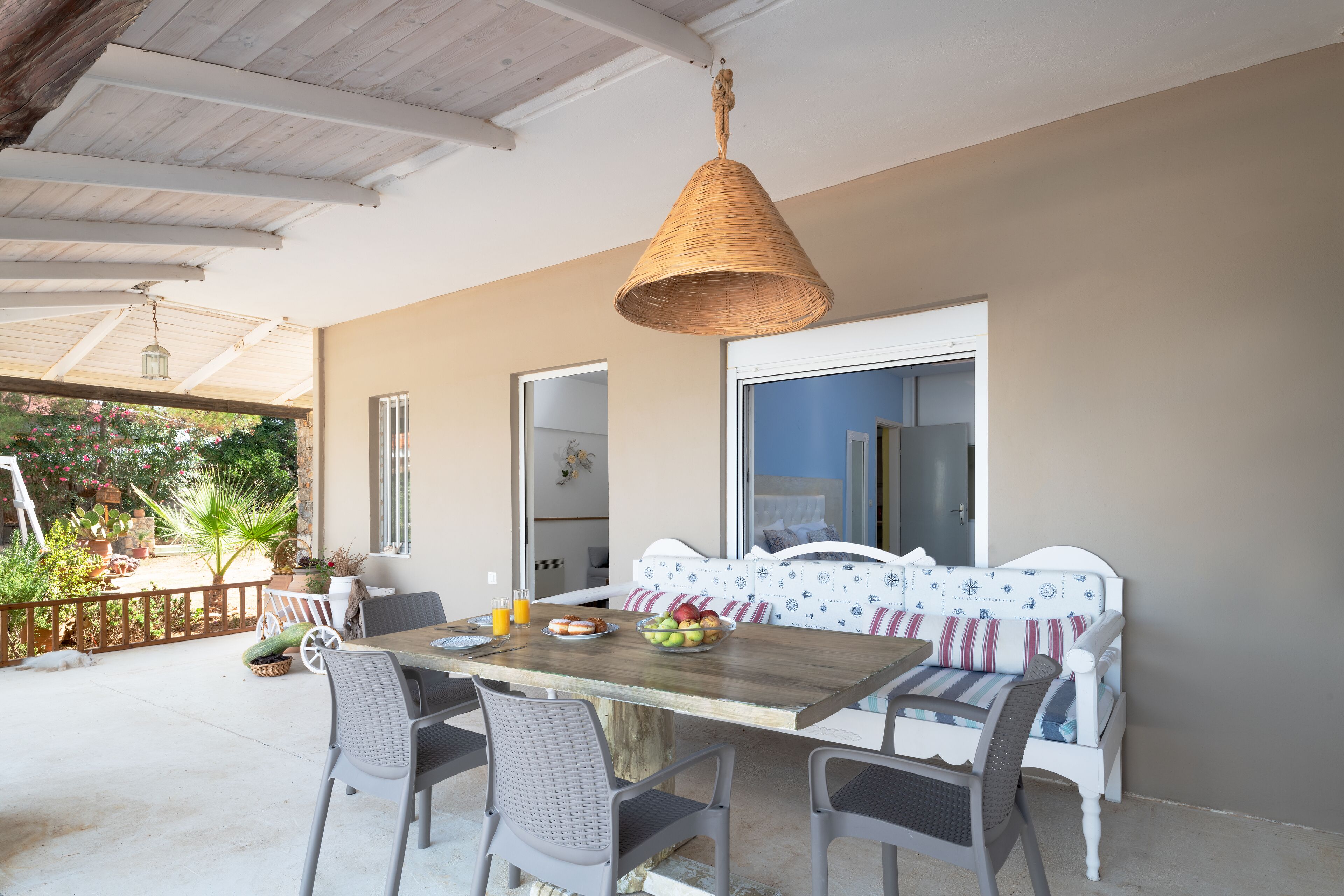 Appartement Familial, 1 chambre, non-fumeurs, vue piscine | Terrasse/Patio