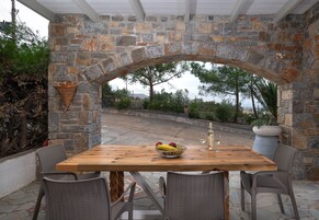 Apartamento familiar, 1 habitación, no fumadores, vistas a la piscina | Terraza o patio