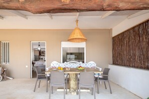 Family Apartment, 1 Bedroom, Non Smoking, Pool View | Terrace/patio