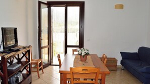 Apartment, 2 Bedrooms, Mountain View | Living room - Sv001 Apartment Air-conditioned 7 Seats Parking (San Vito Lo Capo)