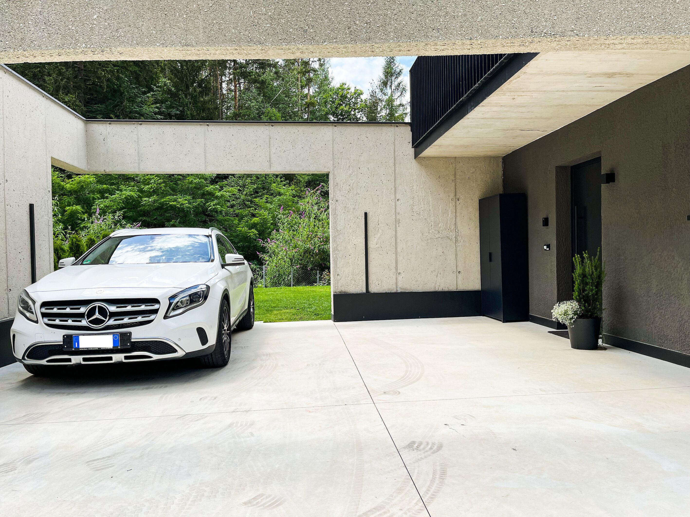 Enceinte de l’hébergement