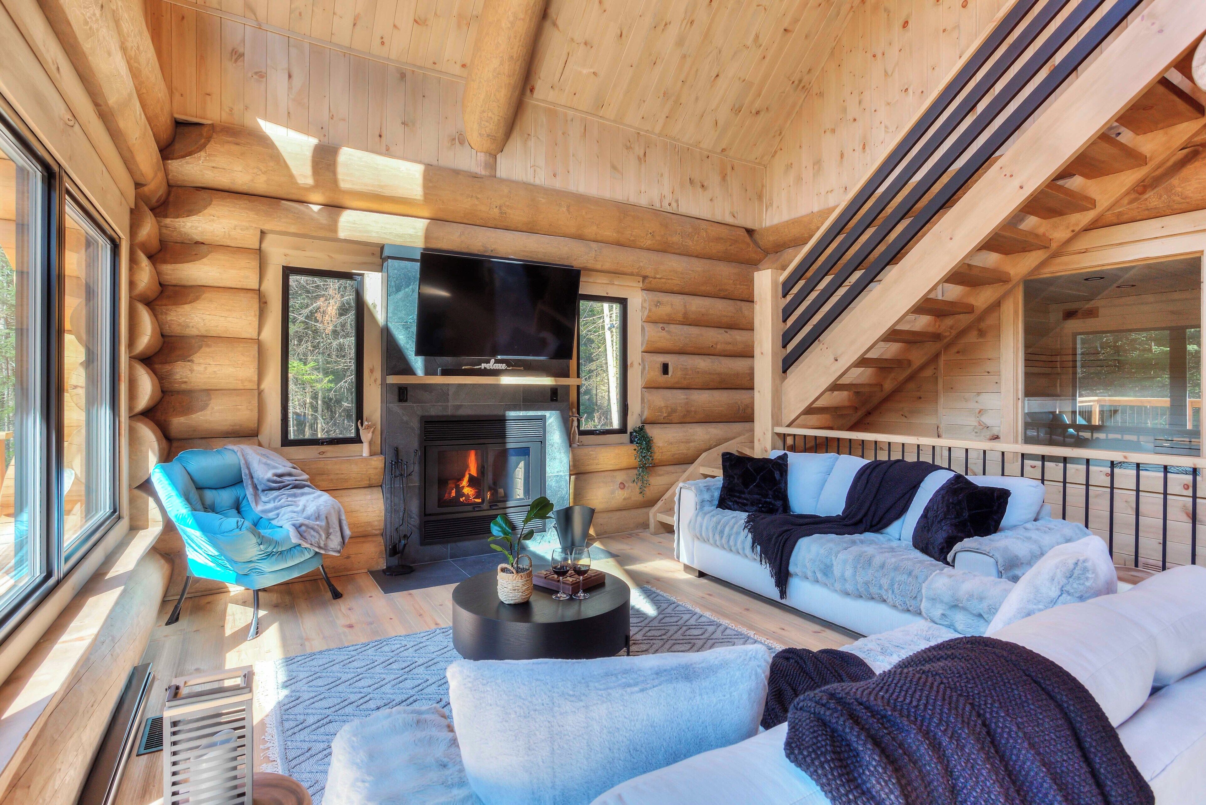 智能电视、壁炉、电子游戏