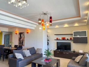 Apartment, 2 Bedrooms, Balcony, Ocean View | Interior - Central Beach Apartment (Rethymno)