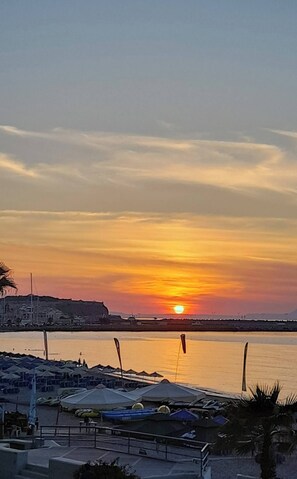 Apartment, 2 Bedrooms, Balcony, Ocean View | Beach/ocean view - Central Beach Apartment (Rethymno)