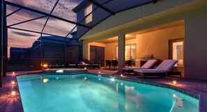 Uppvärmd pool
