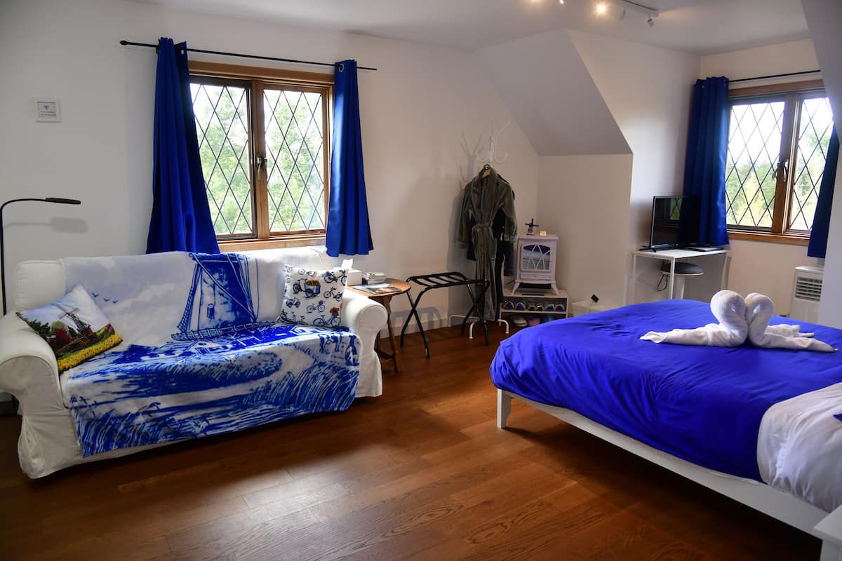 Chambre Double Deluxe | Wi-Fi gratuit, draps fournis