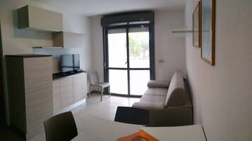 Apartamento, 1 quarto, sacada | Parte interna