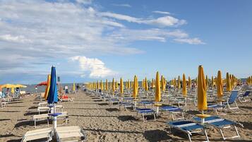 公寓, 1 间卧室, 阳台 | 海滩