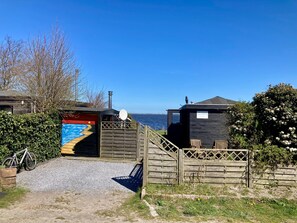 Stuga - 2 sovrum - uteplats - utsikt mot trädgården | Exteriör