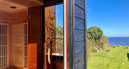 Waterfront Holiday Home Sonnenschein 4 Persons With Sauna