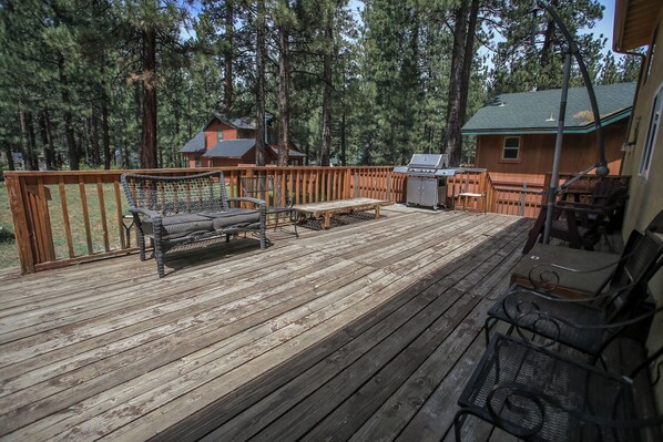 Basic Cabin | Terrace/patio