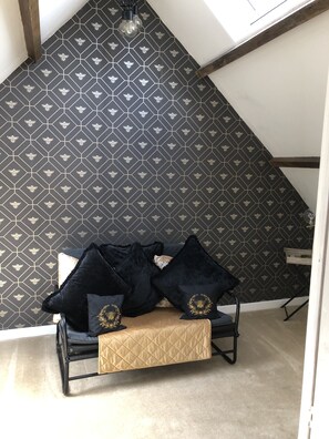 Premium bedding, individually decorated, individually furnished