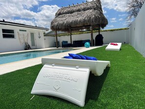 House, 3 Bedrooms, Accessible, Smoking | Pool | Outdoor pool - Maggie Home In Kendall - Pool And Tiki Bar (Miami)