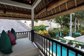 Villa, 4 Bedrooms, Smoking, Private Pool | Property grounds - Beautiful Private Pool Villa by the Beach in Candidasa (Manggis)