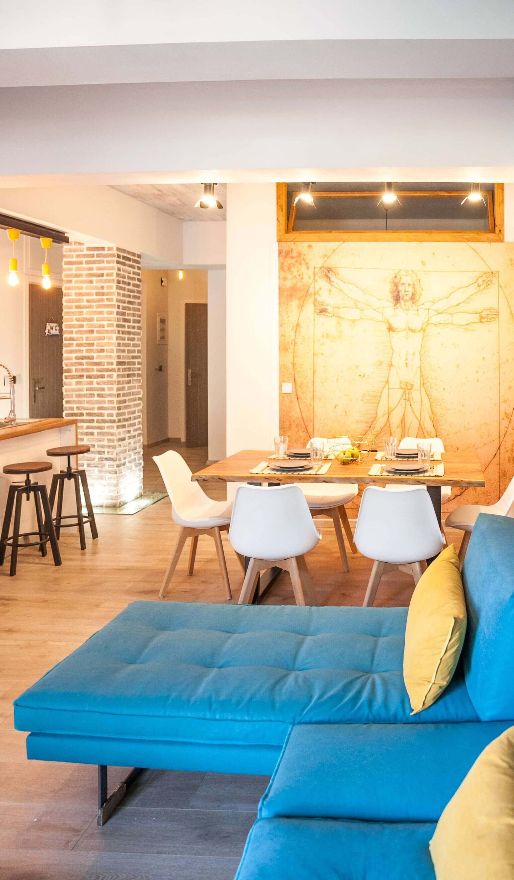 Appartement, 2 slaapkamers, balkon, uitzicht op tuin | Interieur