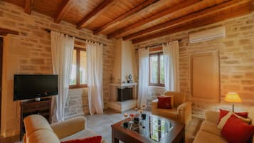 Villa, 3 soverom, privat basseng | Oppholdsområde